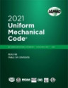 Uniform Mechanical Code 2021