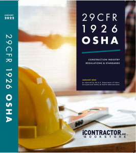 Code of Federal Regulations, 29 CFR Part 1926 (OSHA) 2022