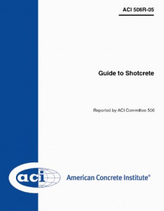 Guide to Shotcrete ACI 506R-05