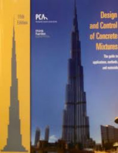 Design and Control of Concrete Mixtures 2015