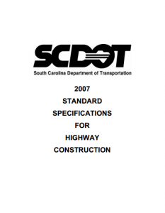Standard Specifications for Highway Construction 2007