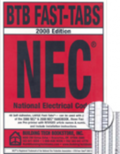 NFPA 70: National Electrical Code Fast Tabs 2008