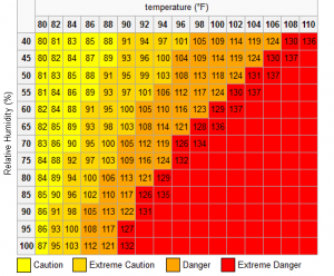 Using the Heat Index: A Guide for Employers