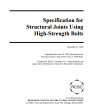 Specification for Structural Joints Using High-Strength Bolts