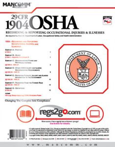 OSHA 29 CFR 1904 Recording and Reporting  Occupational Injuries and Illness 2015