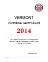 State of Vermont Electrical Safety Rules, 2014