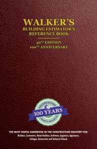 Walker's Building Estimator's 30th Edition