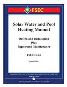 Solar Water and Pool Heating Design and Installation Manual
