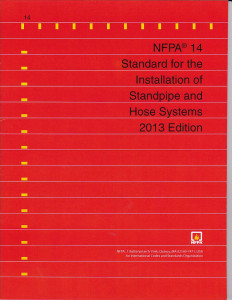 NFPA 14: Standard for the Installation of Standpipe and Hose Systems 2013