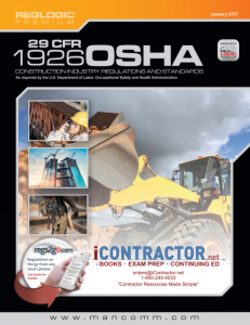 Code of Federal Regulations, 29 CFR Part 1926 (OSHA) 2017