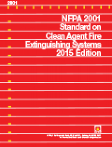 NFPA 2001:Standard on Clean Agent Fire Extinguishing Systems 2015