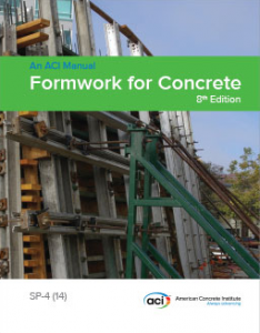 Formwork for Concrete 8th Edition 